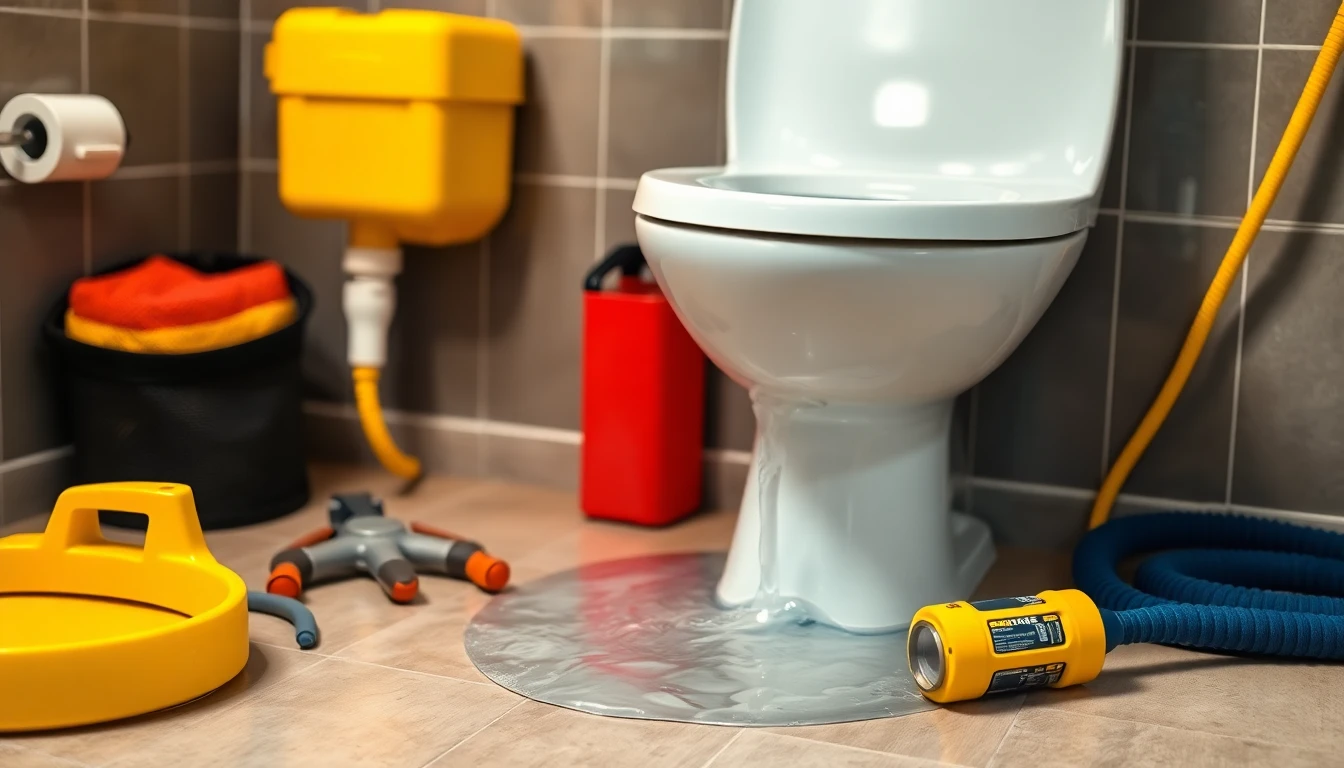 Toilet Overflow Water Removal